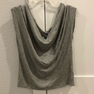 Drapey Grey 7 For All Mankind Blouse